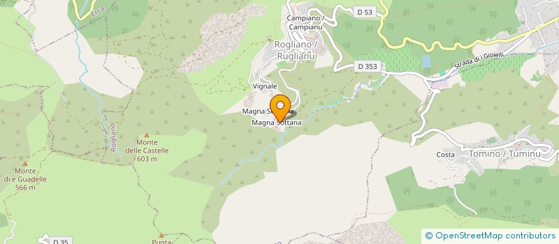 localisation de l'entreprise AD HOLDING  ROGLIANO