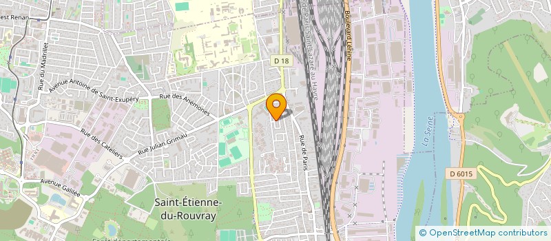 localisation de l'entreprise AD IMMO  SAINT-ETIENNE-DU-ROUVRAY