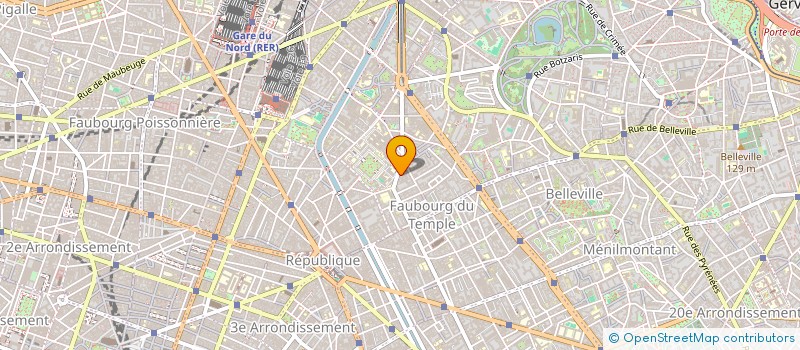 localisation de l'entreprise AD IMMO  PARIS