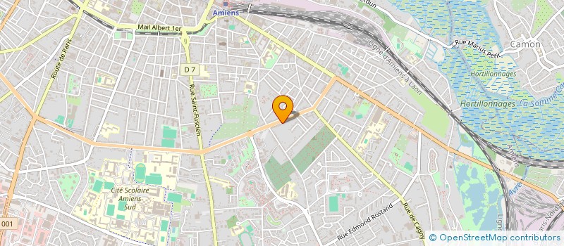 localisation de l'entreprise AD IMMO2 à AMIENS
