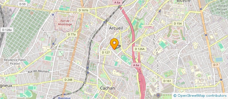 localisation de l'entreprise AD INFRA  PARIS