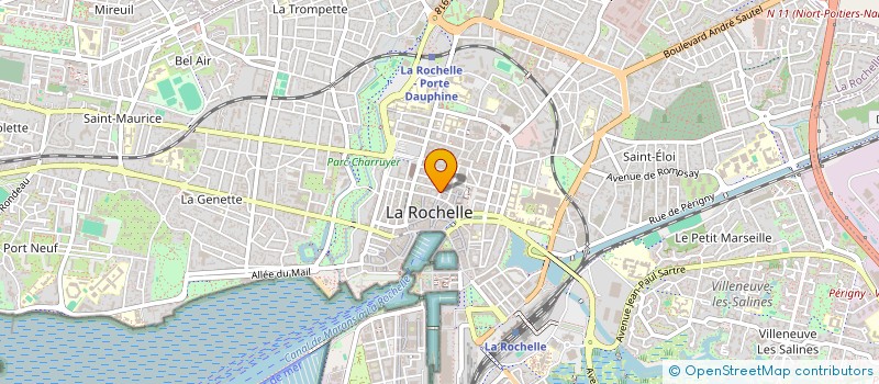 localisation de l'entreprise AD INVEST  LA ROCHELLE