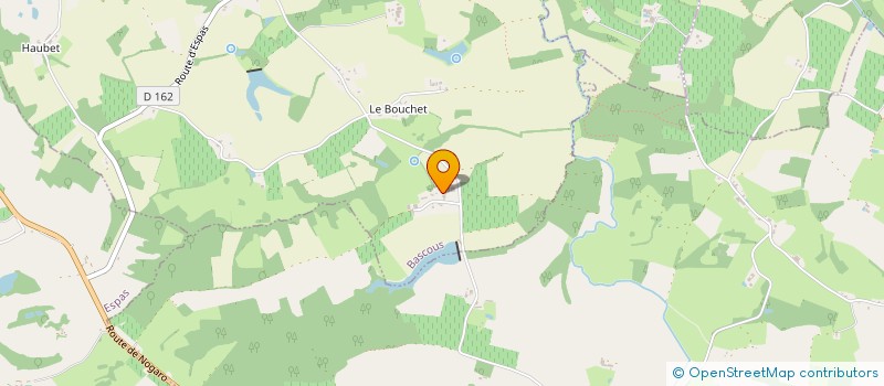 localisation de l'entreprise AD INVEST  BASCOUS