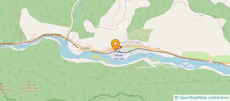 localisation de l'entreprise AD INVEST  TOUET-SUR-VAR