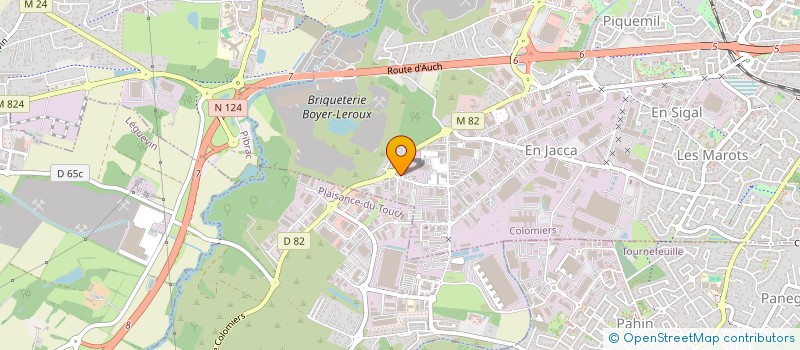 localisation de l'entreprise AD INVEST HOLDING à COLOMIERS