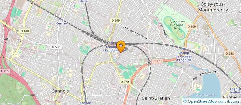 localisation de l'entreprise AD INVESTISSEMENT à EAUBONNE