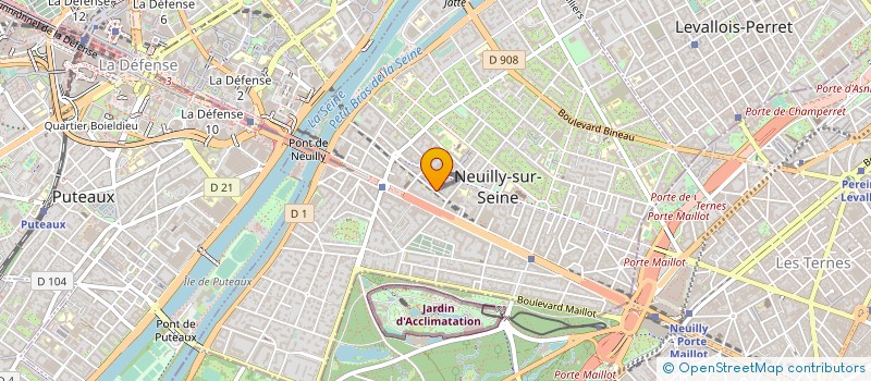 localisation de l'entreprise AD INVESTISSEMENT CONSEIL à NEUILLY-SUR-SEINE