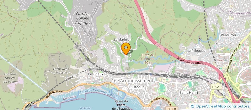 localisation de l'entreprise AD.J RENOVATION à MARSEILLE
