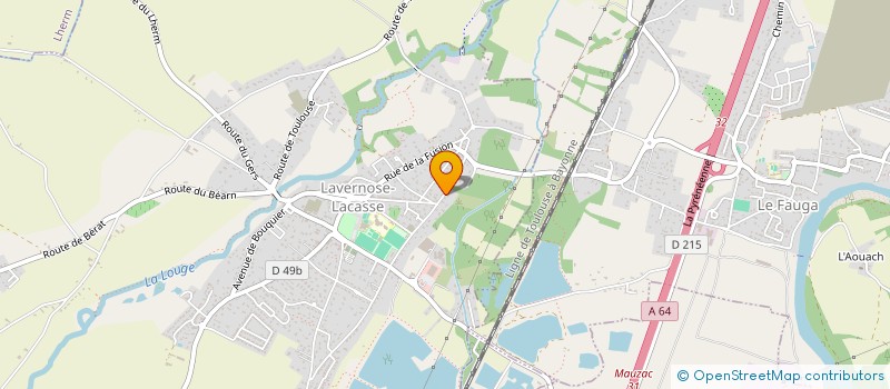 localisation de l'entreprise AD JURIS  LAVERNOSE-LACASSE