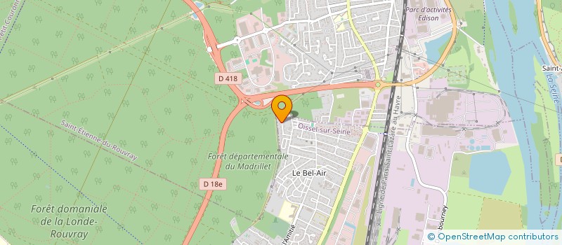 localisation de l'entreprise AD&KA GROUPE  OISSEL