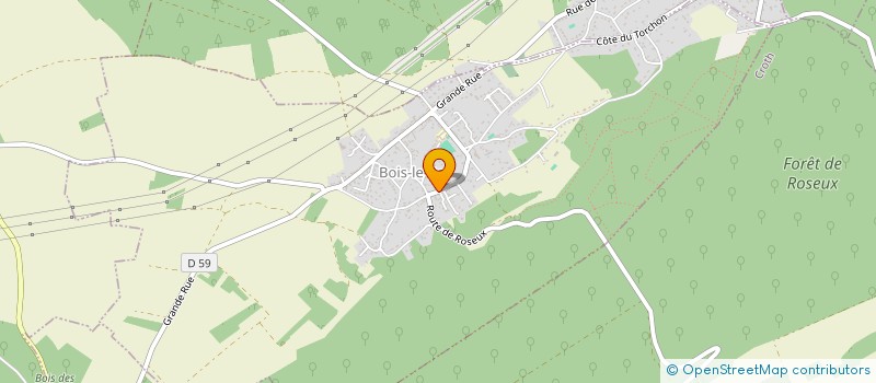 localisation de l'entreprise AD & L FABRICS à BOIS-LE-ROI