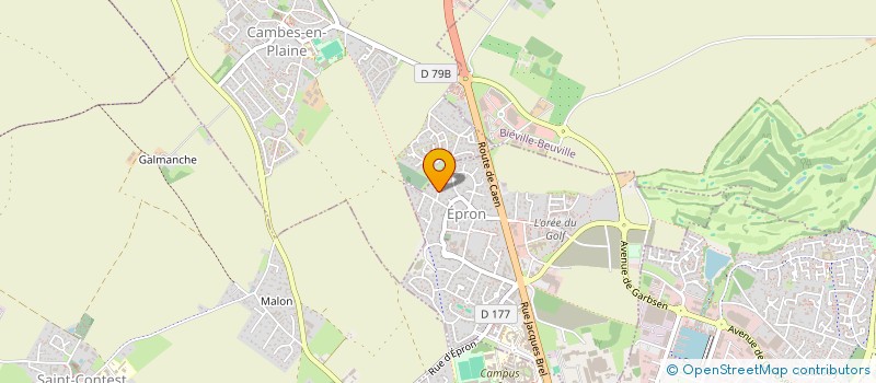 localisation de l'entreprise AD LEROY  EPRON