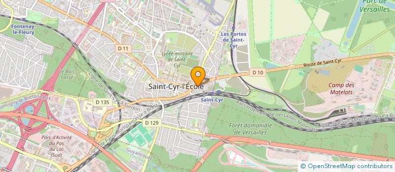 localisation de l'entreprise AD LEXIS à SAINT-CYR-L'ECOLE