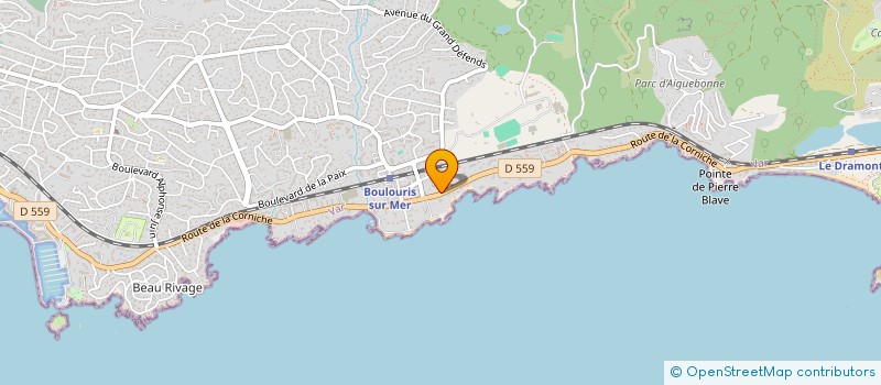 localisation de l'entreprise AD LIB  SAINT-RAPHAEL