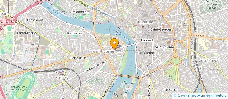 localisation de l'entreprise AD LIB. à TOULOUSE