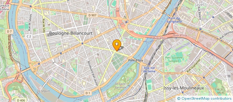 localisation de l'entreprise AD LIBITUM à BOULOGNE-BILLANCOURT