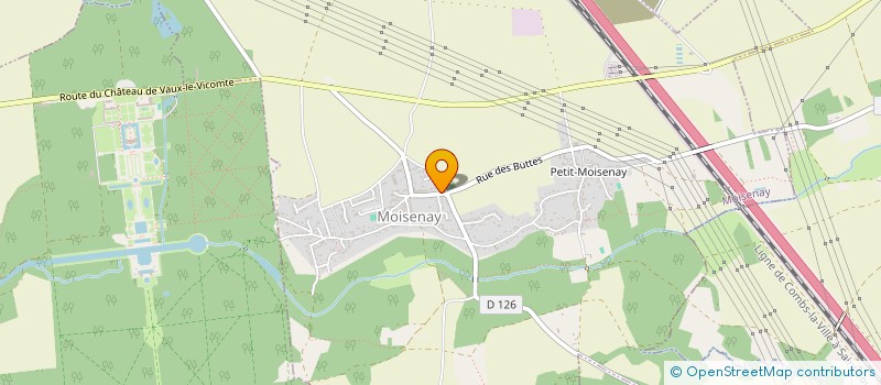 localisation de l'entreprise AD LIBITUM  MOISENAY