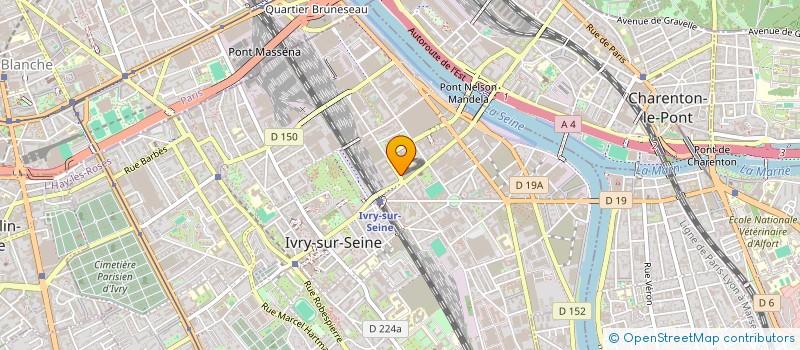 localisation de l'entreprise AD LIBITUM à IVRY-SUR-SEINE
