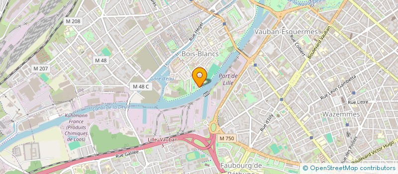 localisation de l'entreprise AD LIBITUM à LILLE