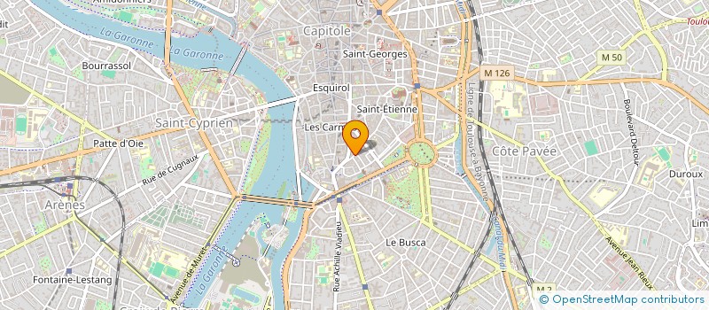 localisation de l'entreprise AD LIBRITUM à TOULOUSE
