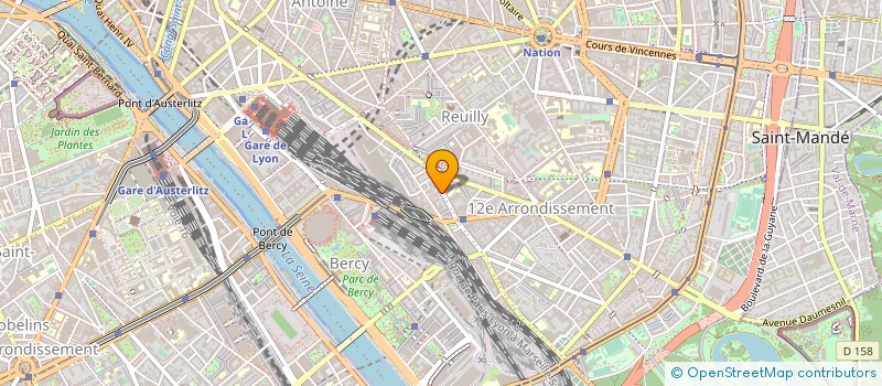 localisation de l'entreprise AD LOCATION à PARIS