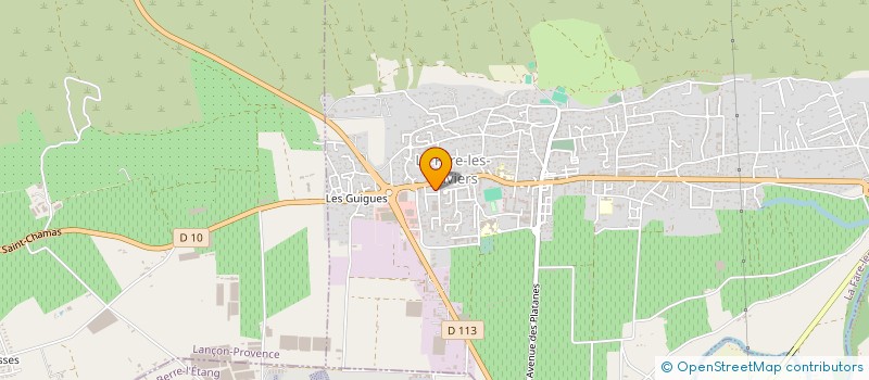 localisation de l'entreprise AD&LP  LA FARE-LES-OLIVIERS