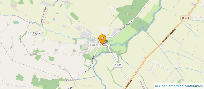 localisation de l'entreprise AD LUCEM  CAZAUX-SAVES