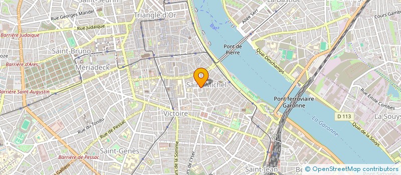 localisation de l'entreprise AD LUCEM THEATRE  BORDEAUX