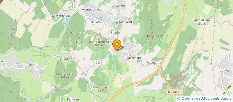 localisation de l'entreprise AD LYB  L'ETOILE