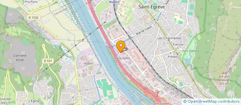 localisation de l'entreprise AD MAIORA  SAINT-EGREVE