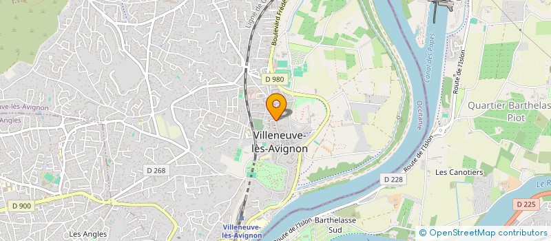 localisation de l'entreprise AD MAIORA SEMPER  VILLENEUVE-LES-AVIGNON