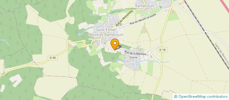 localisation de l'entreprise AD MAT à SAINT-ERME-OUTRE-ET-RAMECOURT