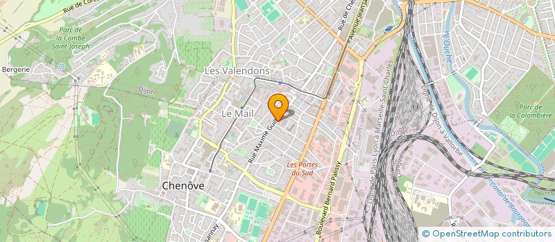 localisation de l'entreprise AD MEDECINS à CHENOVE
