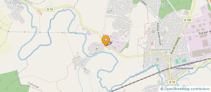 localisation de l'entreprise AD MELIUS  CREHANGE