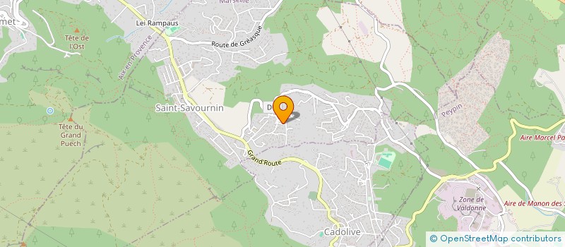 localisation de l'entreprise AD MENUISERIE  SAINT-SAVOURNIN