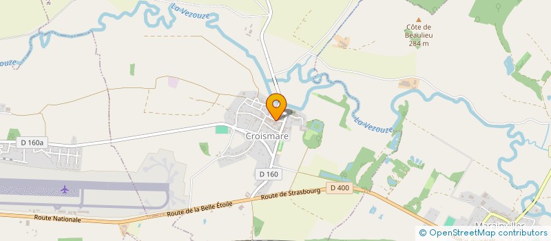 localisation de l'entreprise AD METAL à CROISMARE