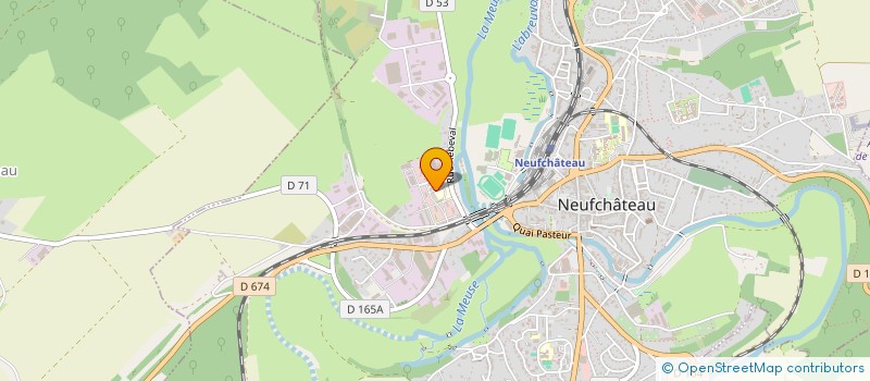 localisation de l'entreprise AD MEUBLE à NEUFCHATEAU