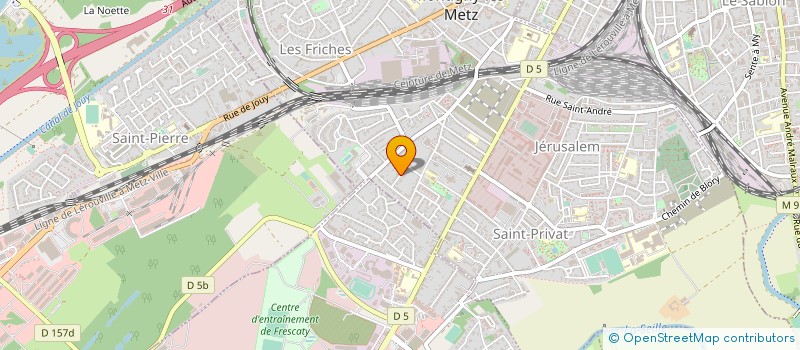 localisation de l'entreprise AD MIRABELLES à MONTIGNY-LES-METZ