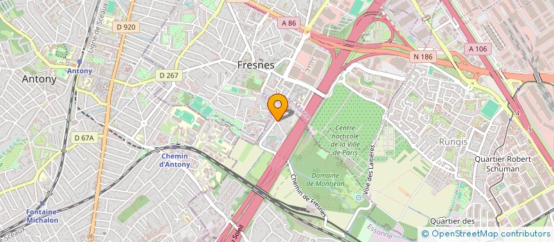 localisation de l'entreprise AD MOTO  WISSOUS