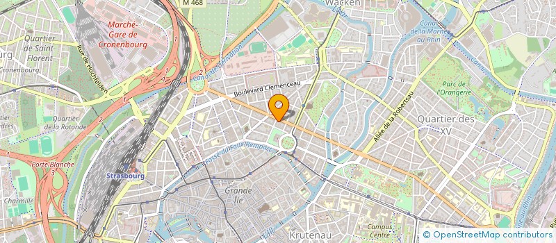 localisation de l'entreprise AD-MSAT BIOPHARM à STRASBOURG