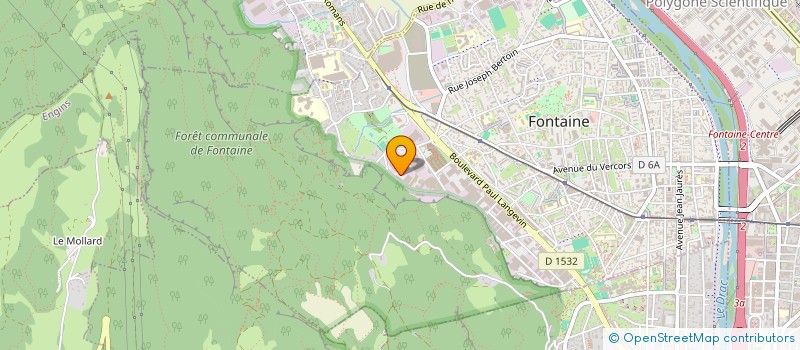 localisation de l'entreprise AD - MULTISERVICES à FONTAINE