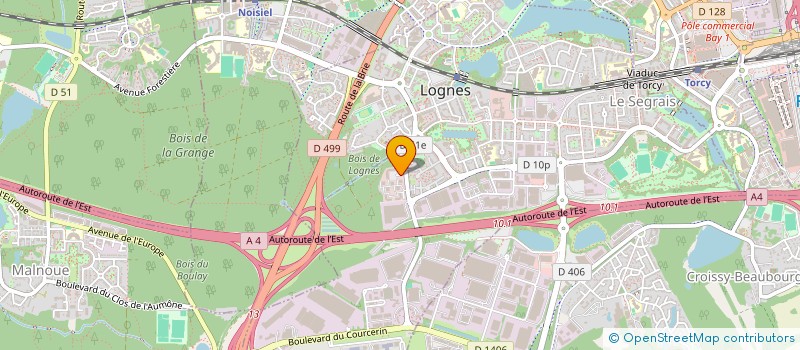 localisation de l'entreprise AD MUSIC INTERNATIONAL à LOGNES