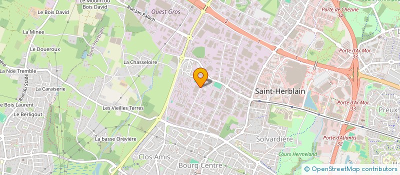 localisation de l'entreprise AD'N BRO  SAINT-HERBLAIN