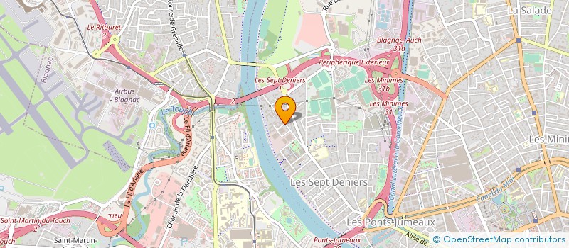 localisation de l'entreprise AD NEO CONSEIL  TOULOUSE