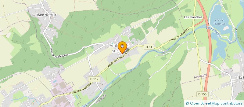 localisation de l'entreprise AD&NESS  AMFREVILLE-SUR-ITON