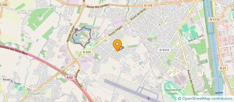 localisation de l'entreprise AD-NOC  ESTILLAC