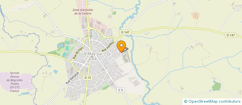 localisation de l'entreprise AD.O.DIS  LE MAY-SUR-EVRE