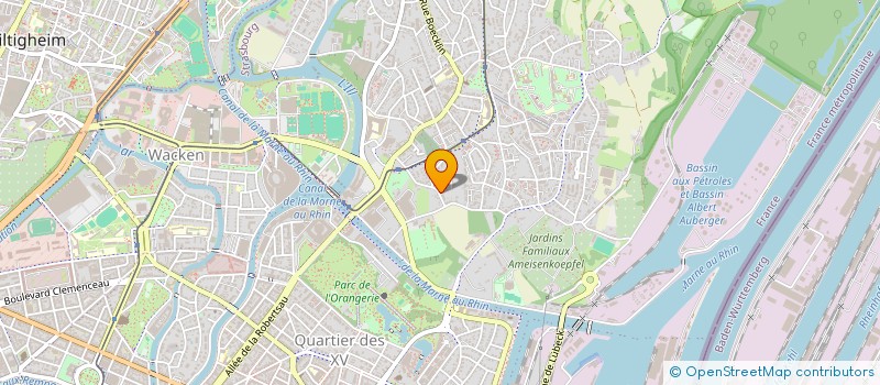 localisation de l'entreprise AD-OMNIA  STRASBOURG