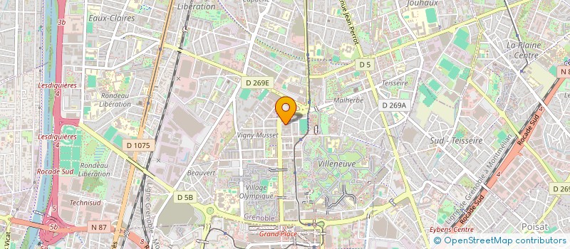 localisation de l'entreprise AD ON IT SARL à GRENOBLE