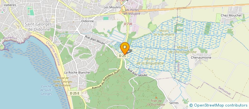 localisation de l'entreprise AD.ONE COMMUNICATION  SAINT-GEORGES-DE-DIDONNE